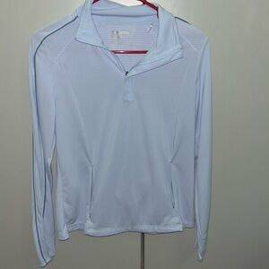 Women’s Mondetta pull over size small Power blue in color